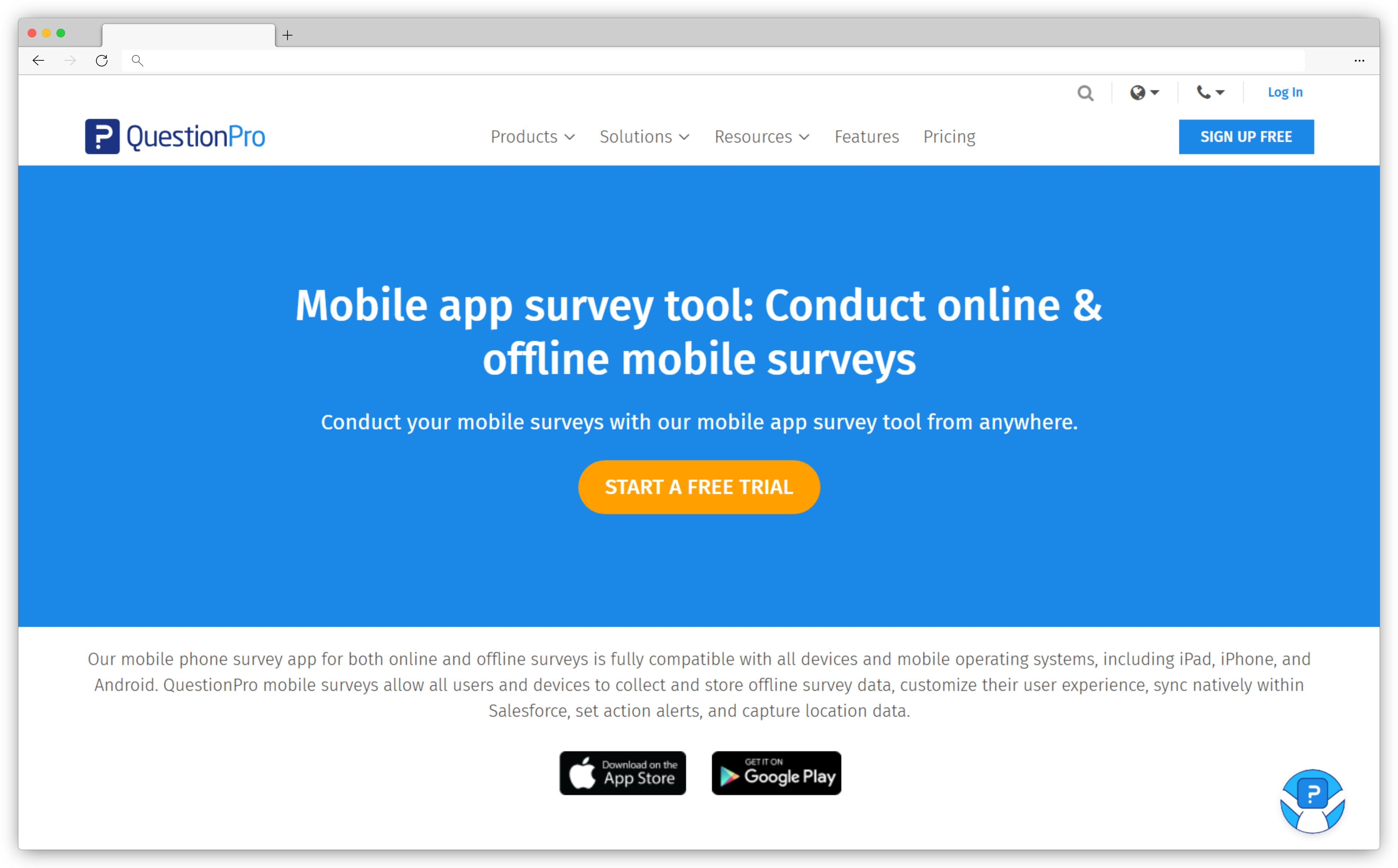 Android Survey Apps - QuestionPro