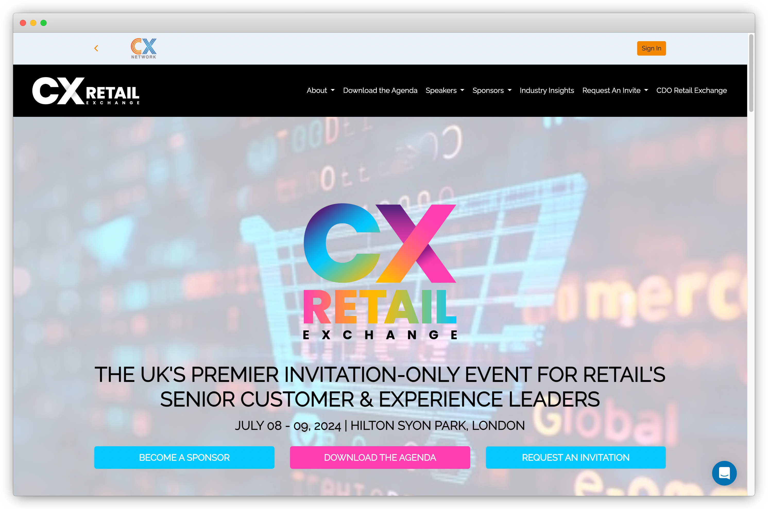 CX Events 2024 - CX Retail Exchange