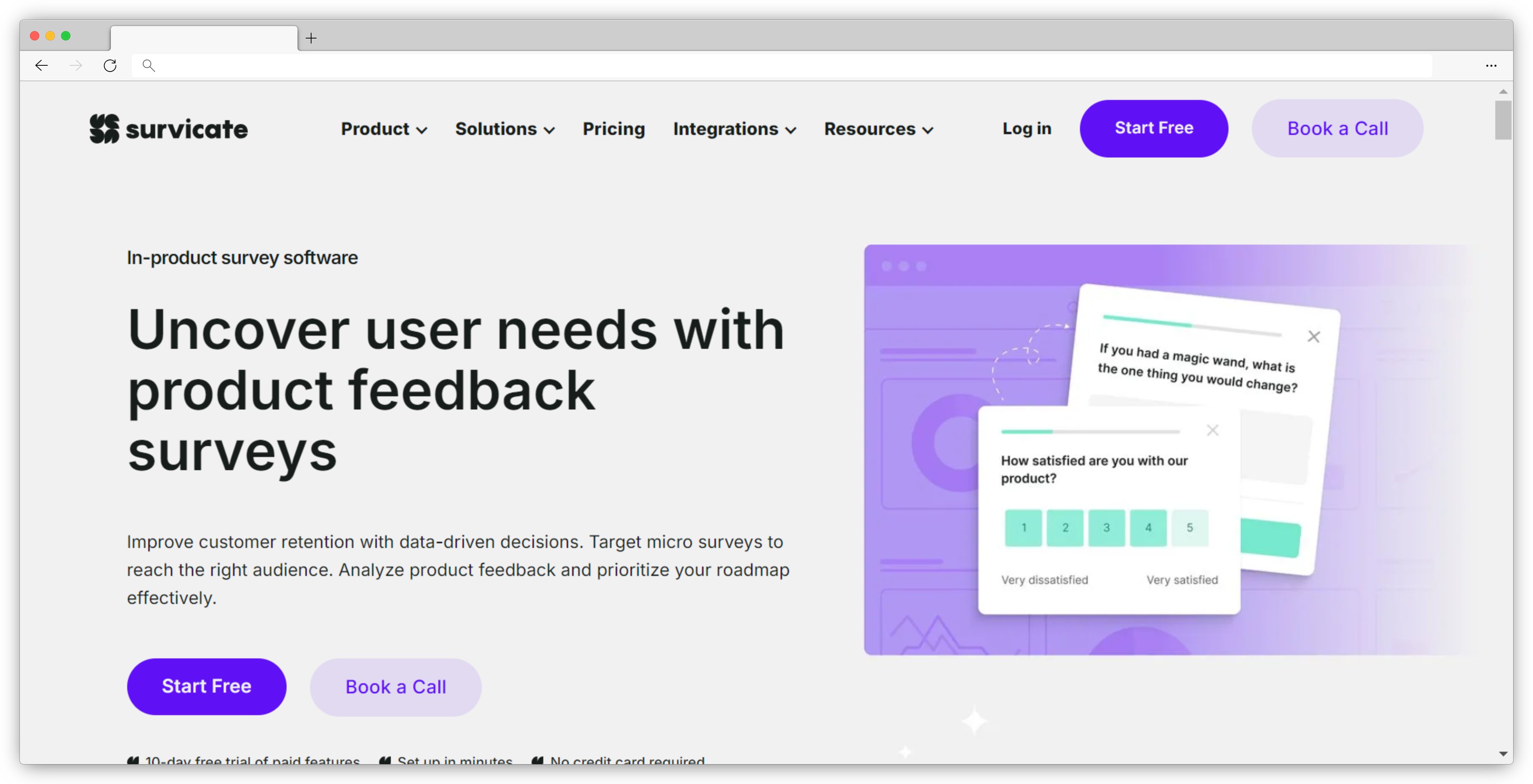 Product Feedback Tool - Survicate