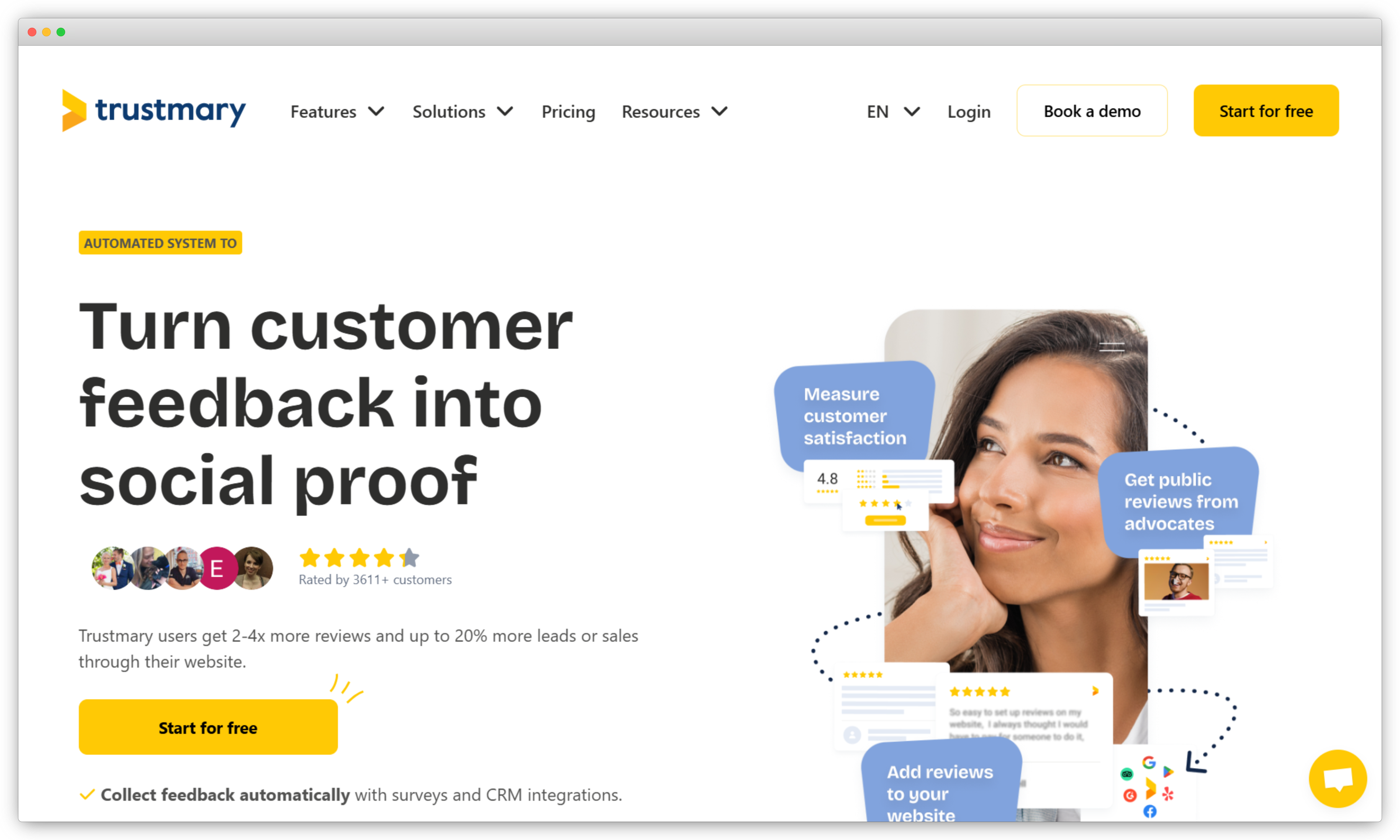 Customer Feedback Tools - Trustmary