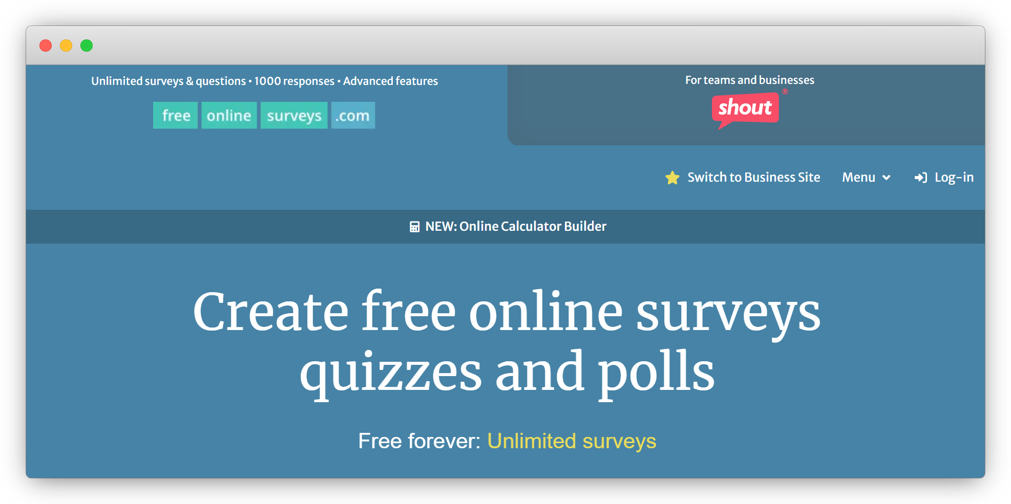 An image showing the fifteenth Survey Builder tool, FreeOnline Survey builder