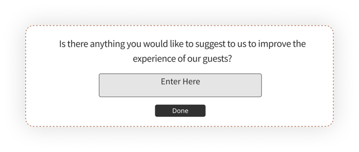 Hotel Survey Question Examples for Overall Satisfaction