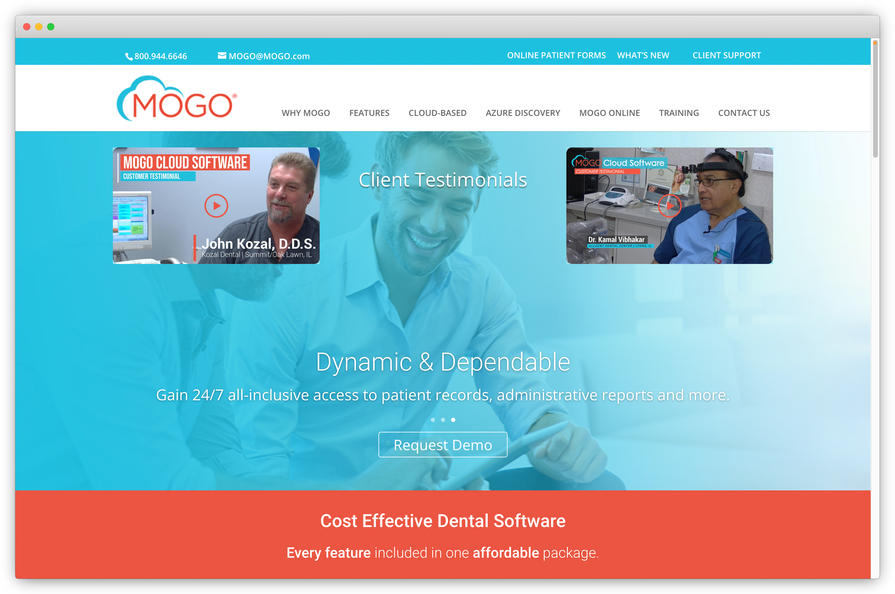 Mogo Patient Experience Tool