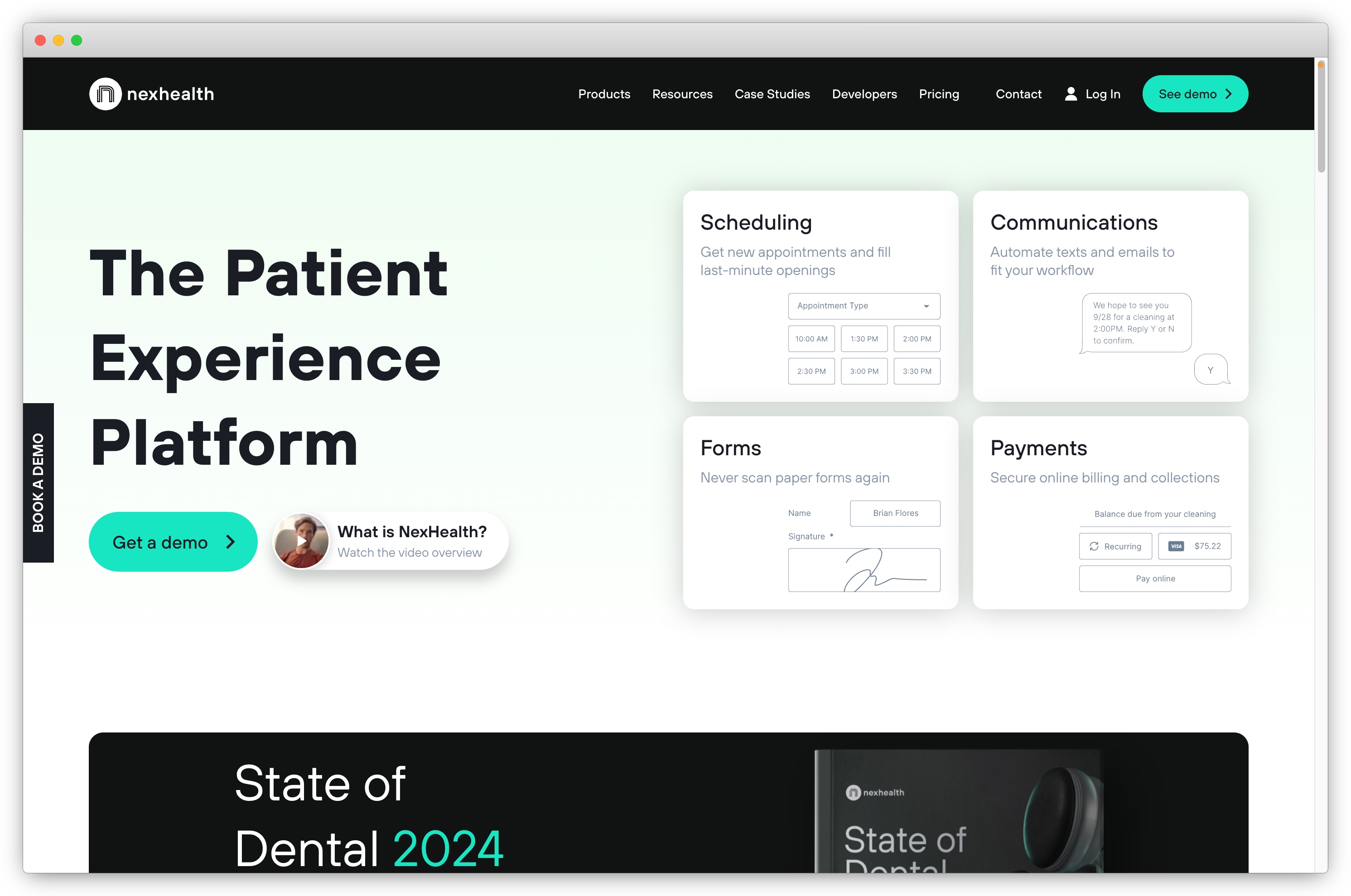 NexHealth Patient Experience Tool