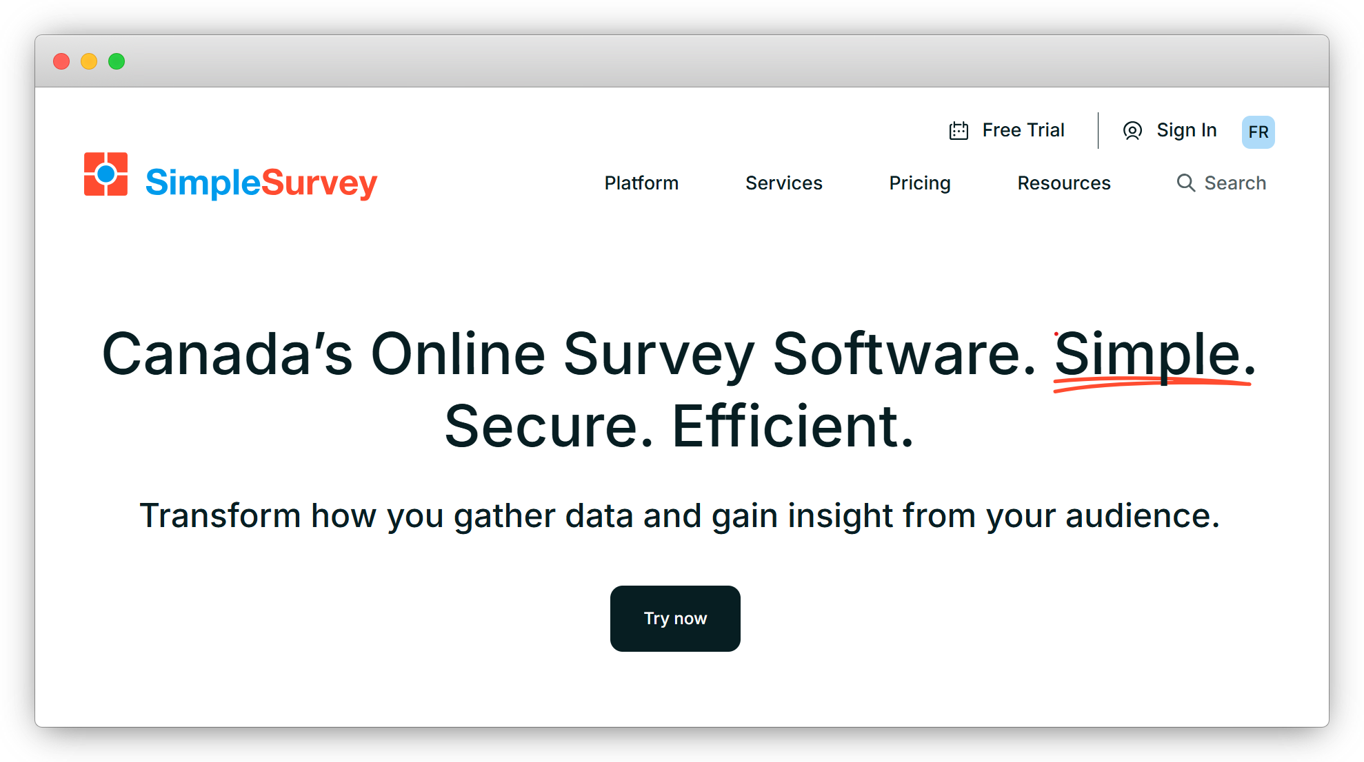 An image showing SimpleSurvey, the fifth in our list of Salesforce survey tools, with one-click integration to capture feedback and boost customer satisfaction