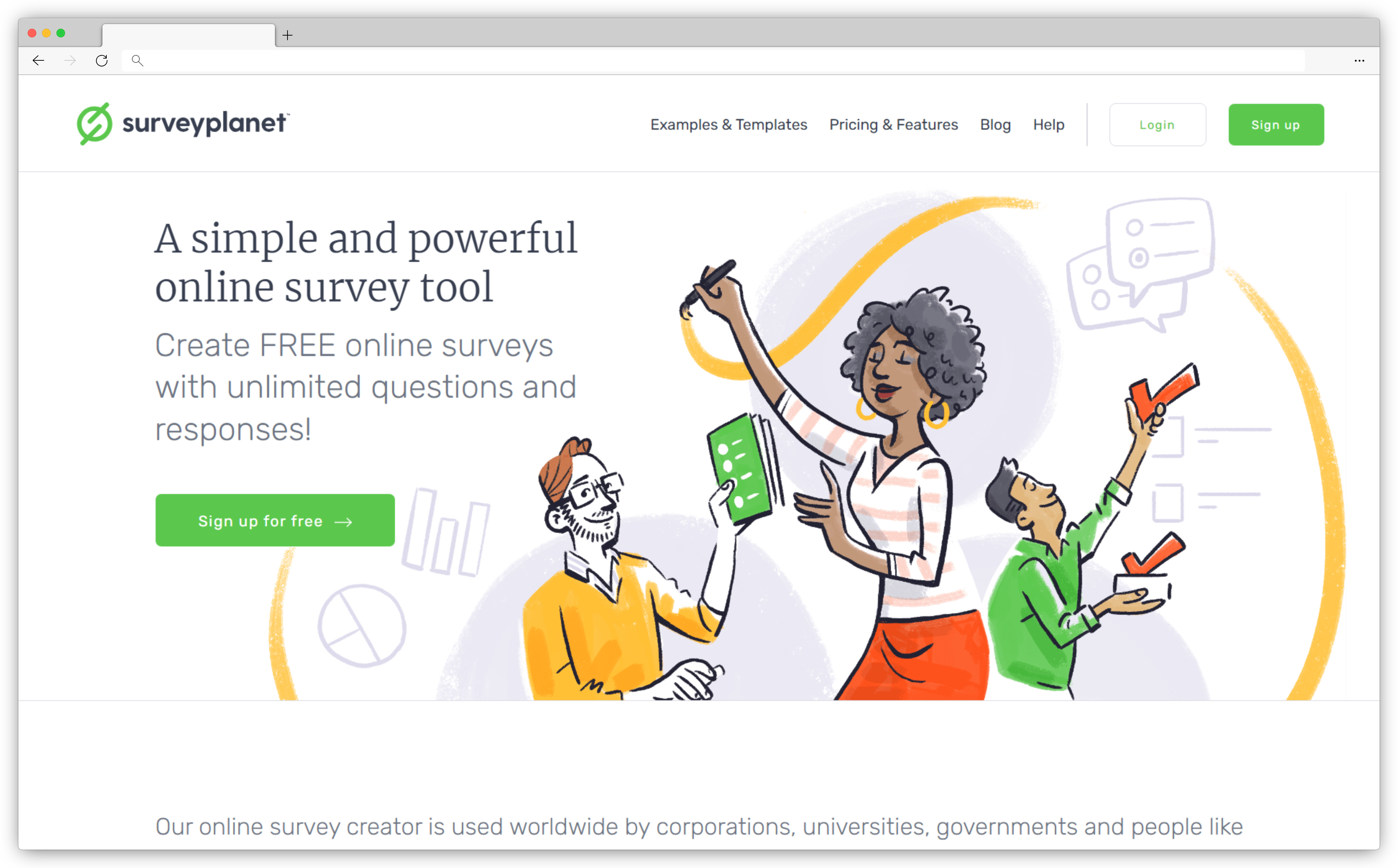 Website Feedback Tools - SurveyPlanet