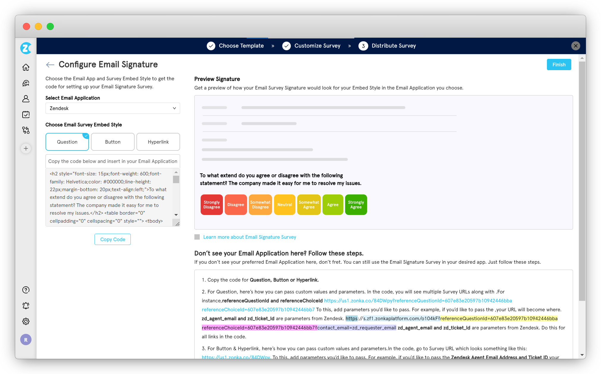 Configure Email Signature for Zendesk