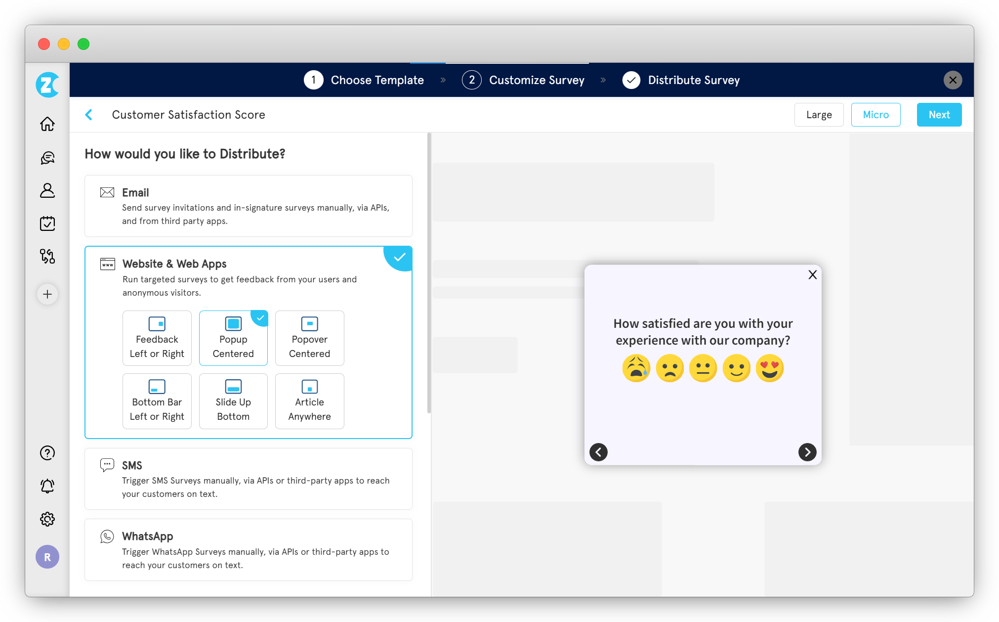 Select Distribution Channel