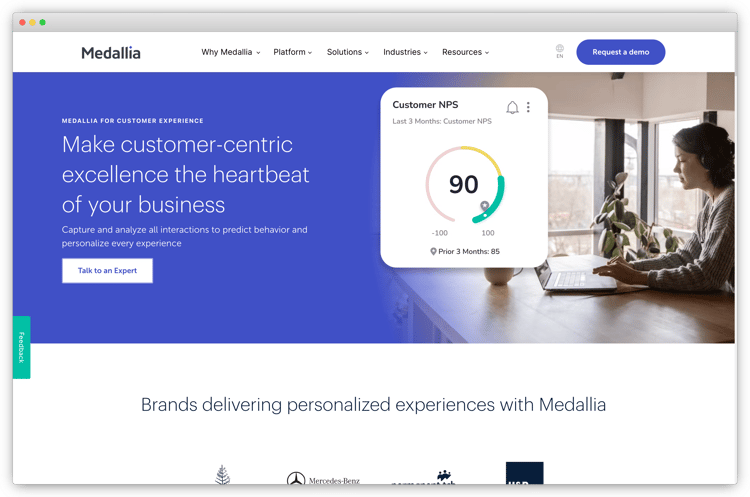 medallia-online survey tool