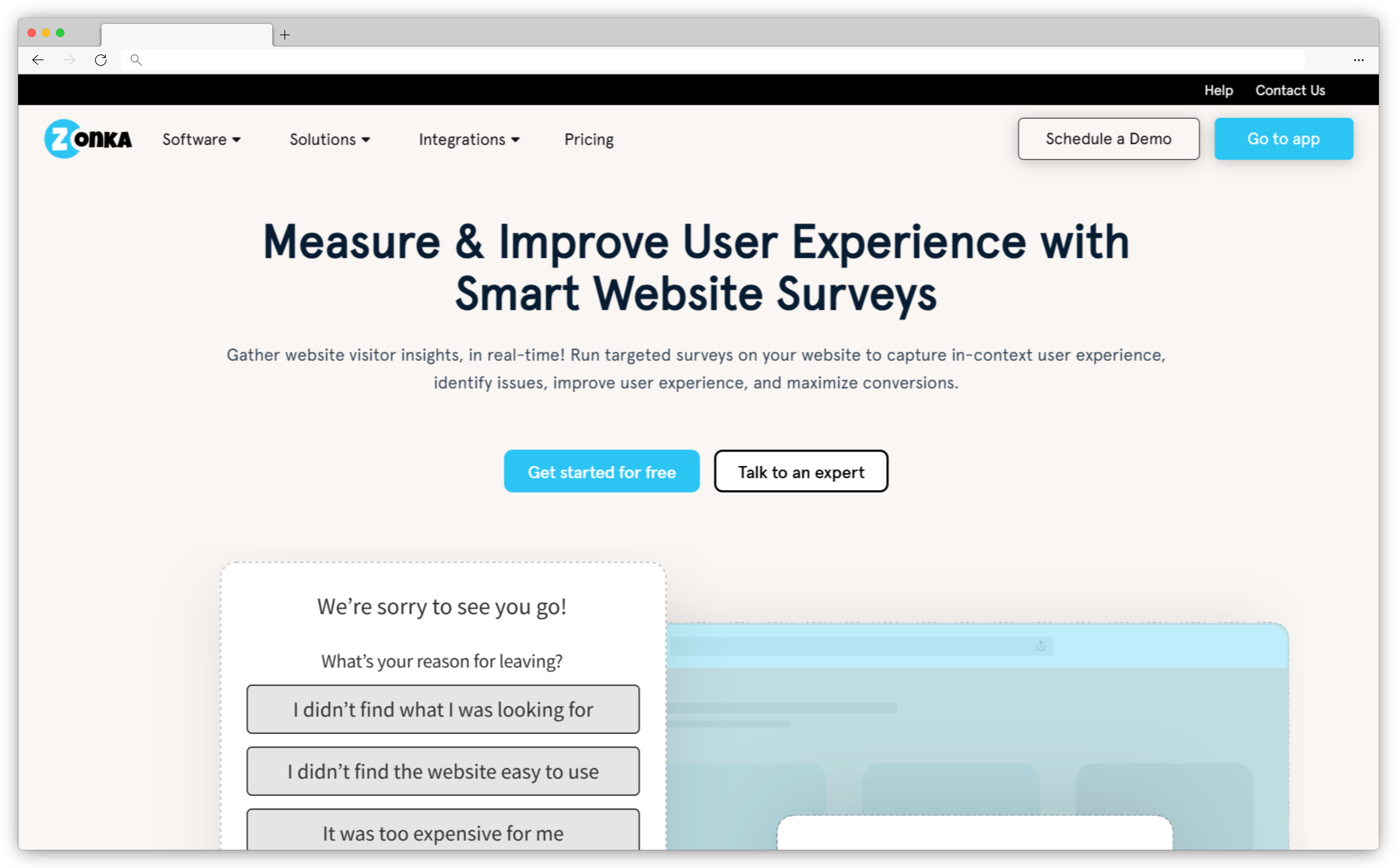 website feedback tools - zonka feedback