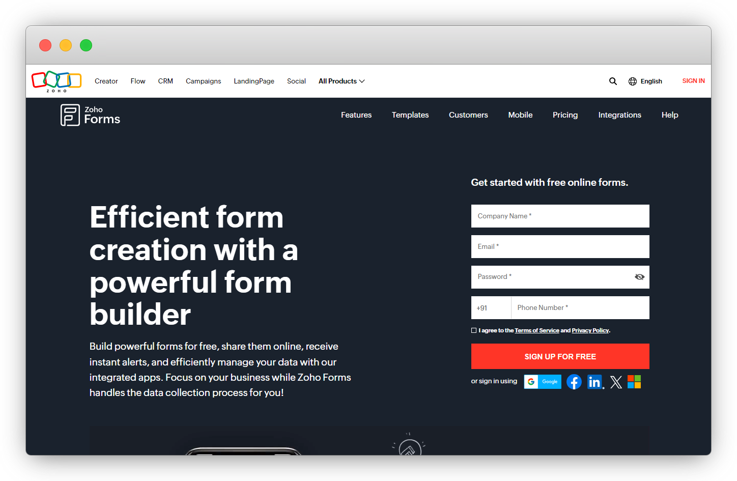 Free Online Form Maker Software